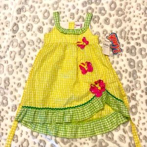 Toddler UNiK butterfly dress!